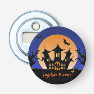 Halloween Together Forever - Button Bottle Opener