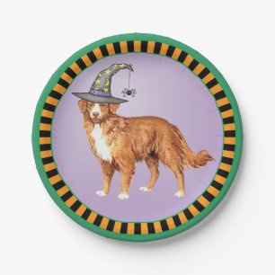 Halloween Toller Paper Plate