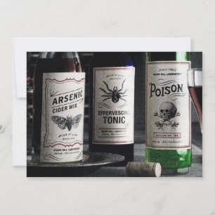 Halloween Tonic CHANGE COLOR - Invitations / RSVP