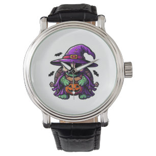Halloween Tortoise Turtle Witch Hat Costume Spooky Watch