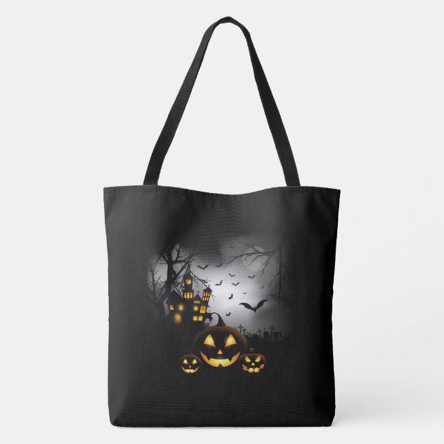 Halloween Tote Bag (Back)