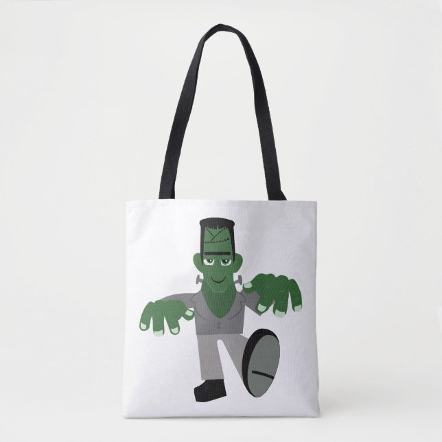 HALLOWEEN TOTE FRANKENSTEIN BAG (Front)