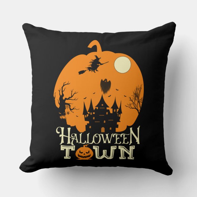 Halloween Town Cushion (Front)