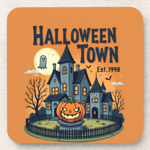 Halloween Town Inspired City Coaster