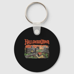Halloween Town  Key Ring
