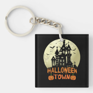 Halloween Town Key Ring