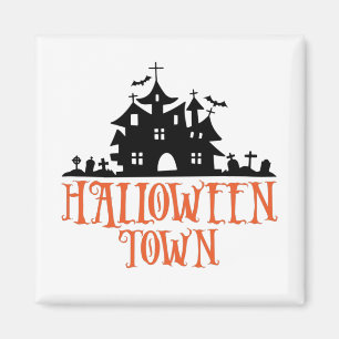 Halloween Town Magnet