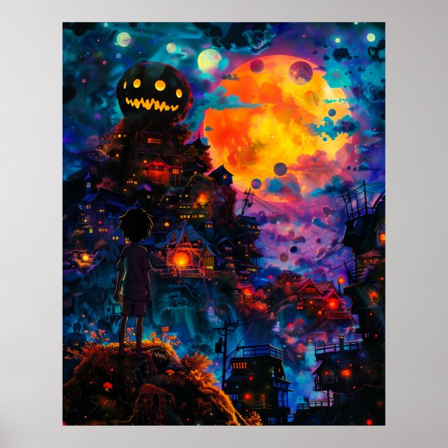 Halloween Town Poster (Front)