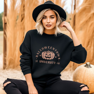 Halloween Town University College Gold Glitter Sweatshirt