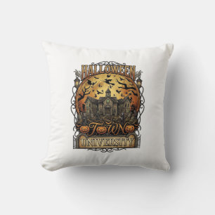 Halloween Town University Haunted Mansion Spooky C Cushion