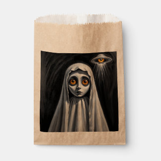 Halloween Treat Bag Ghost with UFO