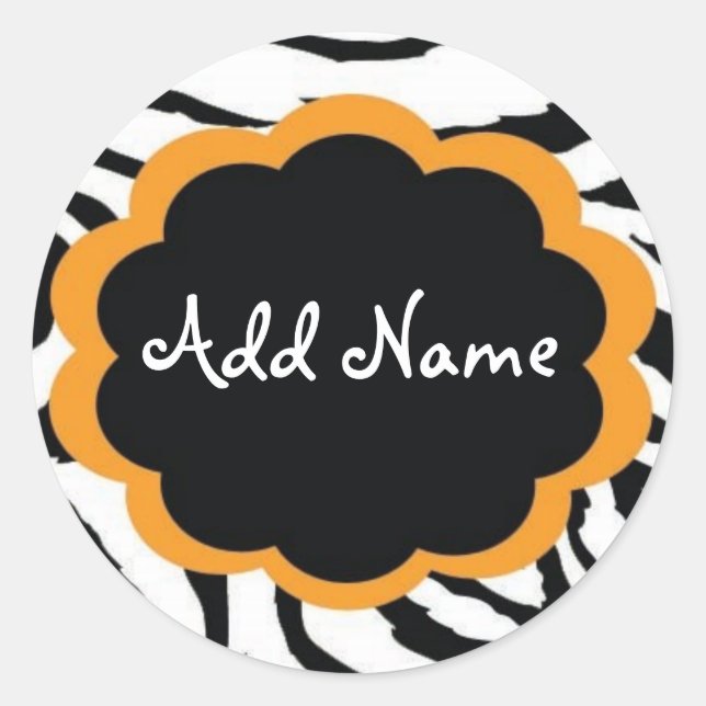 Halloween Treat Bag Label (Front)