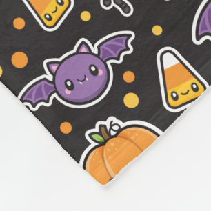 Halloween Treats fleece blanket