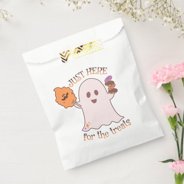 Halloween Treats Ghost and Sweets Party    Favour Bag (Sealed)