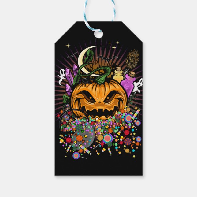 Halloween Treats   Gift Tags (Front)