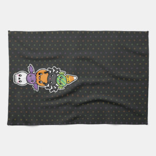 Halloween Treats kitchen towel