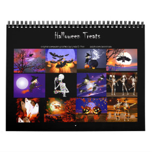Halloween Treats Original Wall Calendar
