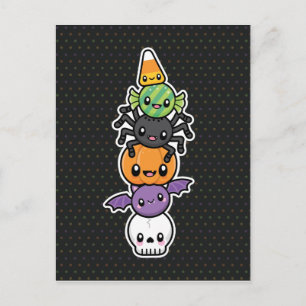 Halloween Treats postcard
