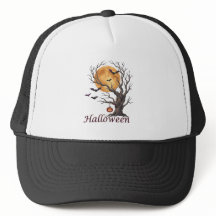 Halloween Tree and Pumpkin Jack-o'-Lantern T-Shirt