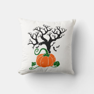 Halloween tree Fall Shirts Halloween Sweatshirt Cushion