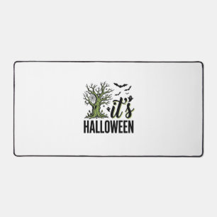 Halloween Tree Its Halloween Vintage Spooky_1 Desk Mat