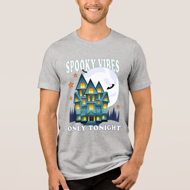 Halloween Tri-Blend Shirt (Front)