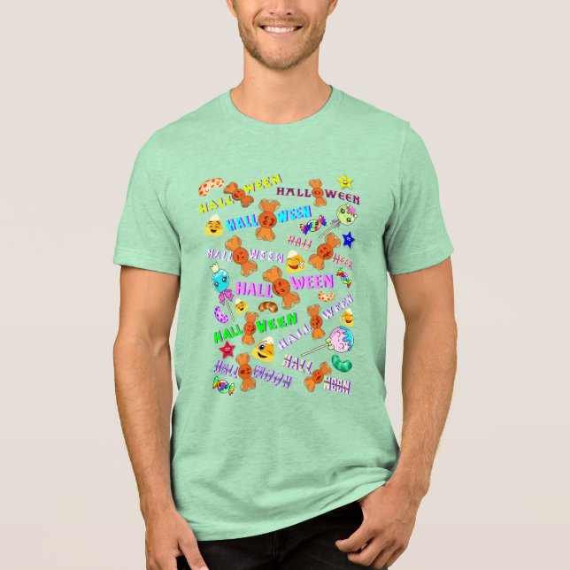Halloween Tri-Blend Shirt (Front)