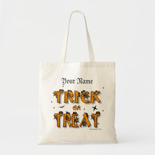 Halloween - Trick or Treat Bag (#8) (Front)