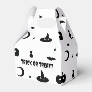 Halloween Trick or Treat Bag Favour Box