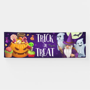 Halloween - Trick or Treat Banner