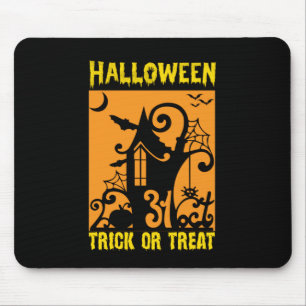 Halloween Trick Or Treat Birthday Mouse Pad