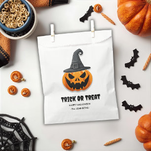 Halloween Trick or Treat – Custom Jack-o'-lanterns Favour Bag