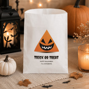 Halloween Trick or Treat – Custom Scary Face Favour Bag