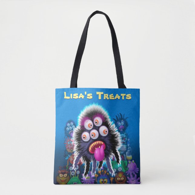 Halloween Trick-or-treat custom treat bag (Front)