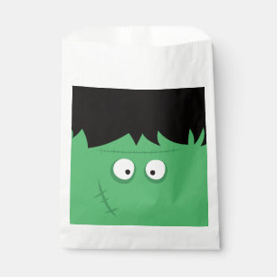 Halloween Trick or Treat Cute Frankenstein Monster Favour Bag