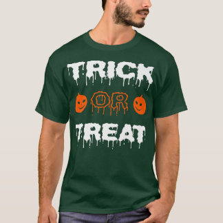 Halloween Trick Or Treat Cute JackOLantern Pumpkin T-Shirt