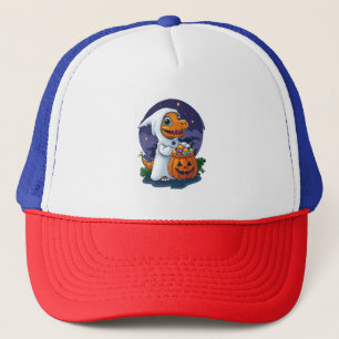 Halloween Trick-or-Treat Dino Trucker Hat