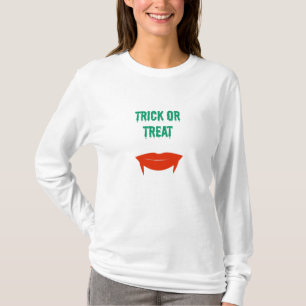 Halloween - Trick or Treat Fangs T-Shirt