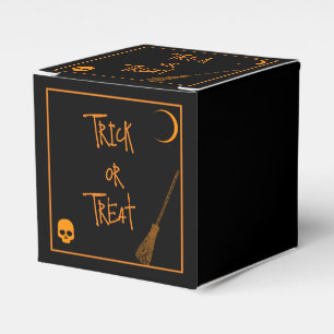Halloween Trick or Treat Favour Box