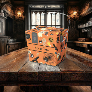 Halloween Trick Or Treat Favour Box