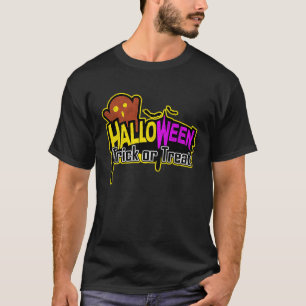 Halloween Trick or Treat  Ghost Party on Halloween T-Shirt
