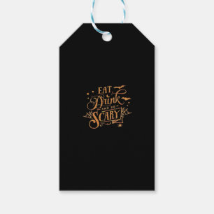 Halloween Trick Or Treat Gift Tags