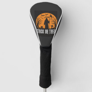 Halloween Trick or Treat Grim Reaper Design_1 Golf Head Cover