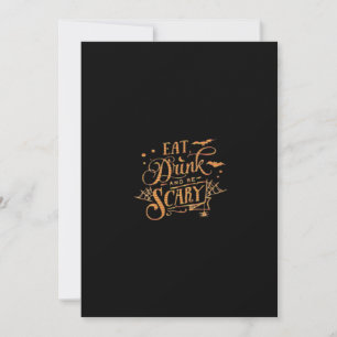 Halloween Trick Or Treat Holiday Card