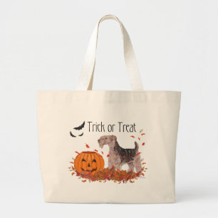 Halloween Trick or Treat Large Tote Bag
