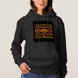 Halloween Trick Or Treat Little Monsters Pumpkin D Hoodie