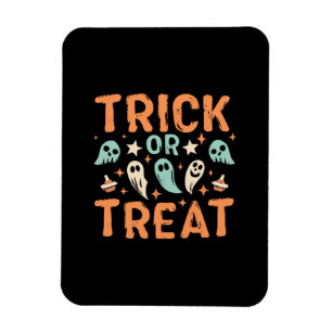 Halloween Trick or Treat Magnet