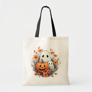 Halloween Trick or Treat Shoulder Tote Bag