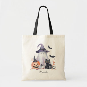 Halloween Trick or Treat Shoulder Tote Bag
