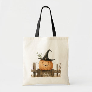 Halloween Trick or Treat Shoulder Tote Bag